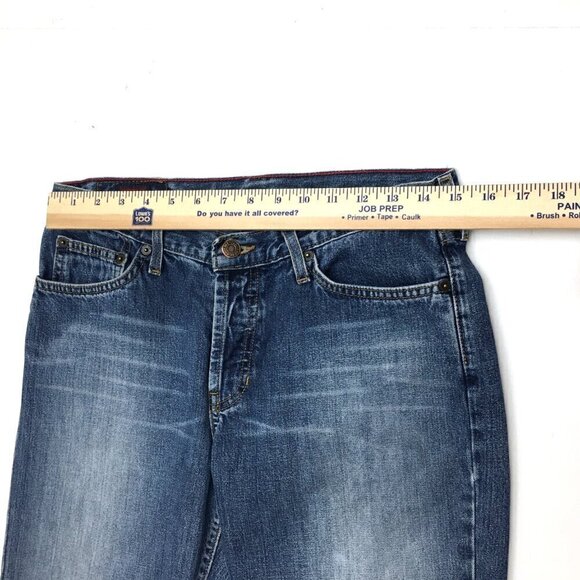 Abercrombie & Fitch Women's Jeans Flare Leg Button Fly Cotton size 4 length 32" - Picture 4 of 12